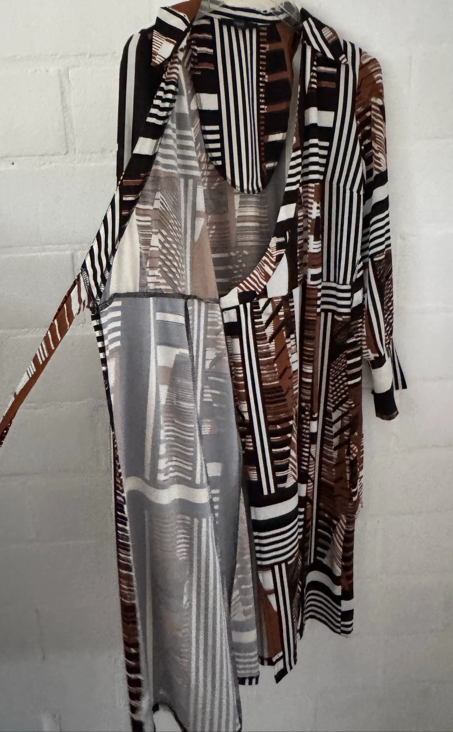 Vestido holgado Next con estampado gráfico talla 42 – photo 8